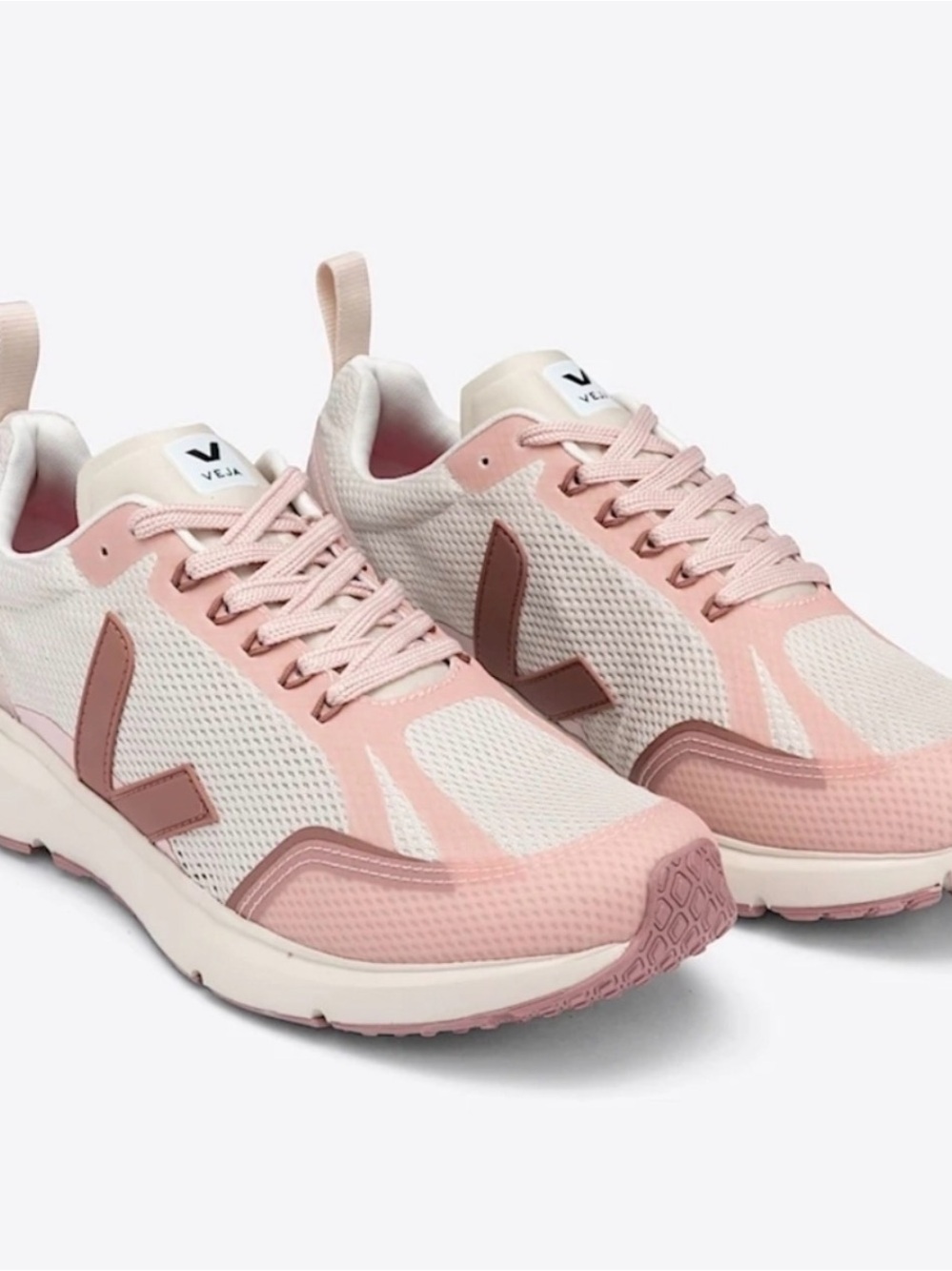 Veja CONDOR 2 ALVEOMESH NATURAL DRIED-PETAL Pink + Mauve Size 39 / W8